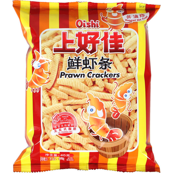 Oishi Snack Pinnar Räksmak 40g