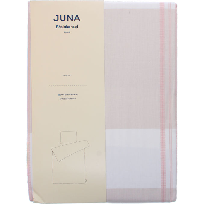 JUNA Bäddset Road 150x210cm Nude