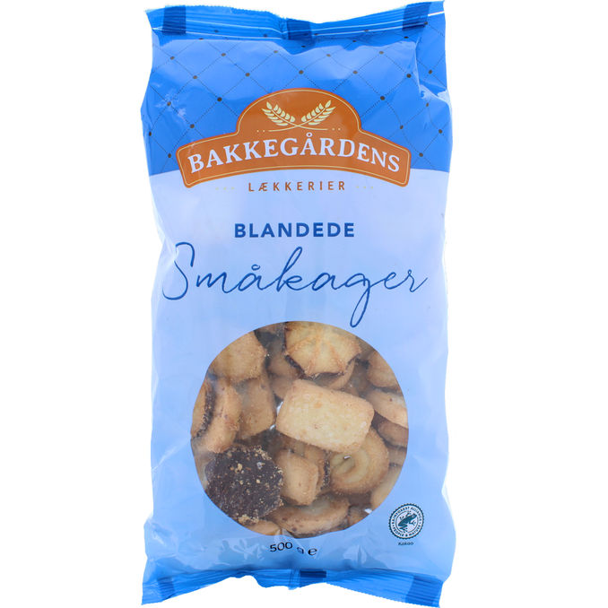 Bakkegårdens Blandede Småkager 500 g