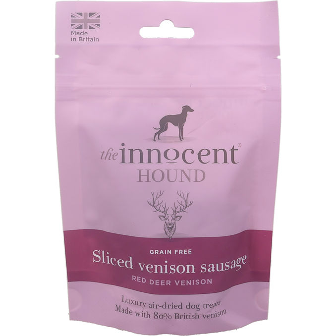 The Innocent Hound Hundgodis Sliced Venison Sausage