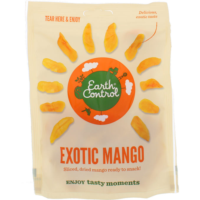 Earth Control Torkad Mango 125g