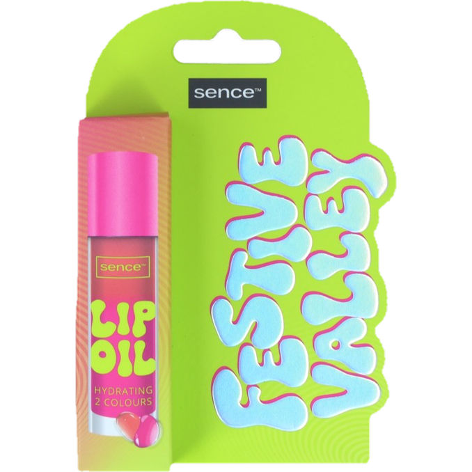 Sence Lip Oil Colored Festive Valley Pink