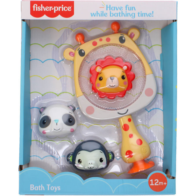 Fisher Price Badleksak Håv & Djur