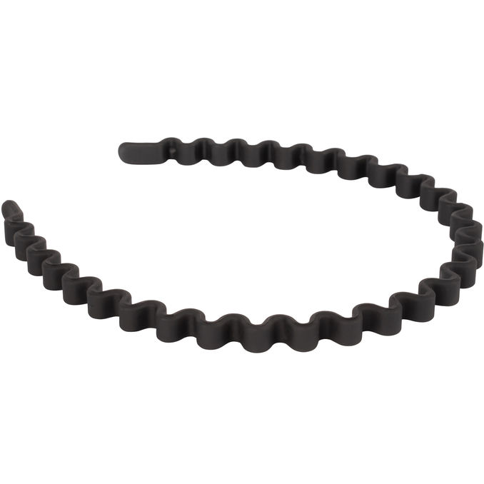 Ibero Haarband Wavy Black