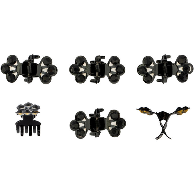 Ibero Haarklammern Party, 6er Pack