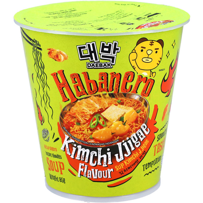 Daebak Instant Noodles Soup Kimchi