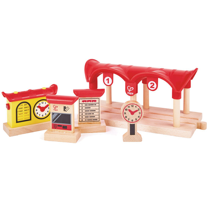 Hape Spielbahnhof mit Sprachaufnahme & Licht
