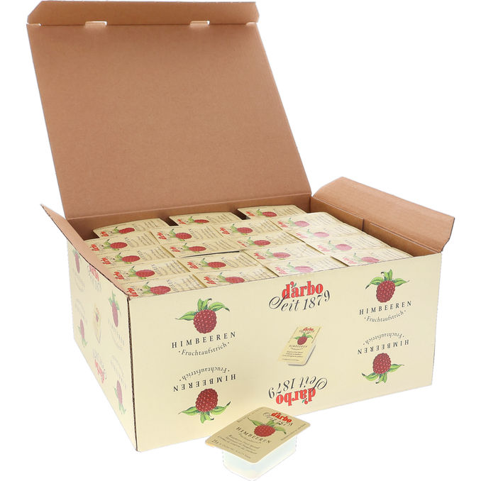 Darbo Hallonsylt Portionskopp 100-pack