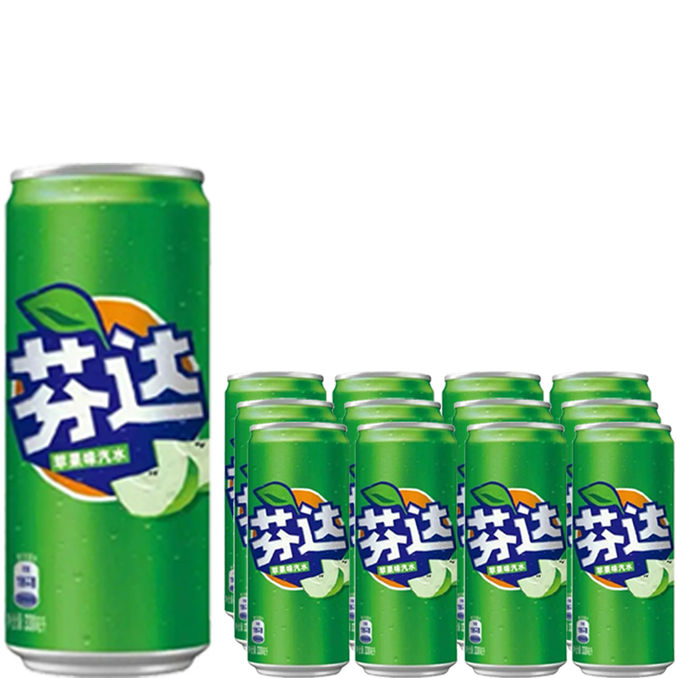 Fanta Green Apple China, 12er Pack (EINWEG) zzgl. Pfand