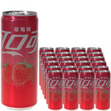 Coca-Cola Erdbeere, 24er Pack (EINWEG) zzgl. Pfand