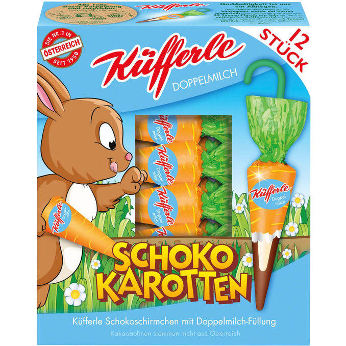 Küfferle Schokokarotten, 12er Pack