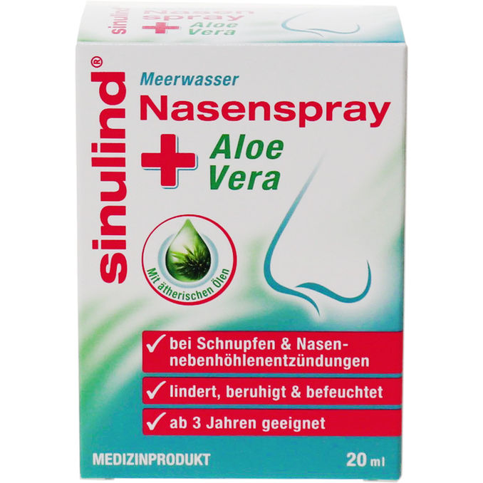 Sinulind Meerwasser Nasenspray