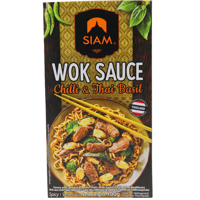 deSIAM Wok Soße Chilli & Basil