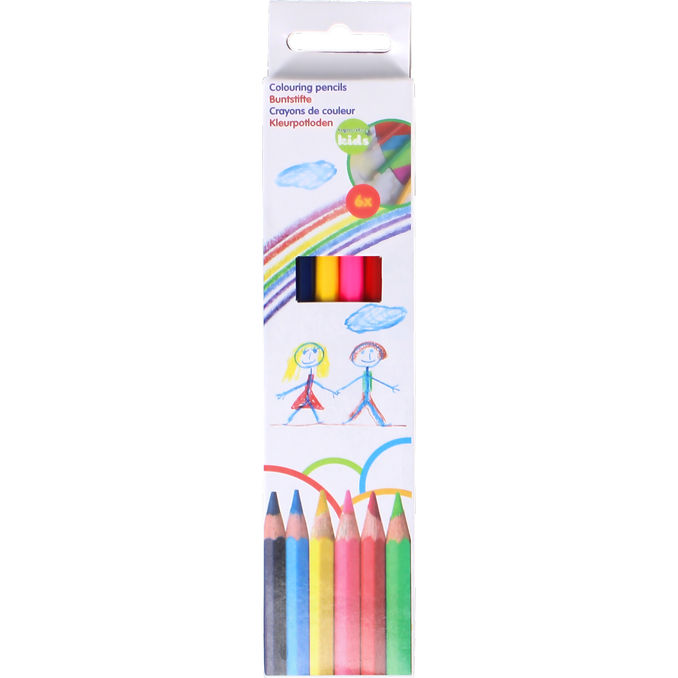 topwrite Färgpennor 6-pack