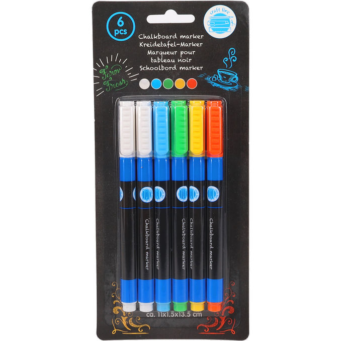 CRAFT Chalk Blackboard Marker 6-pack