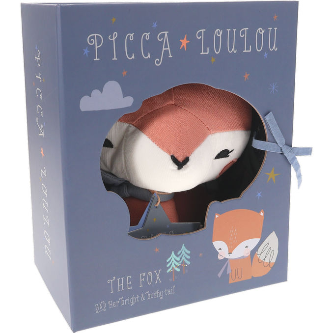 Picca Loulou Rævebamse i Gaveæske 18 cm