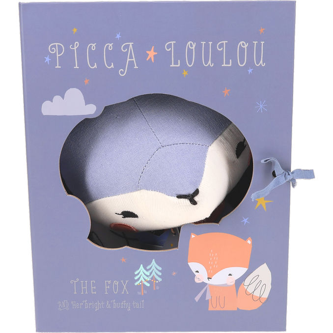 Picca Loulou Gosedjur Räv Presentlåda Blå