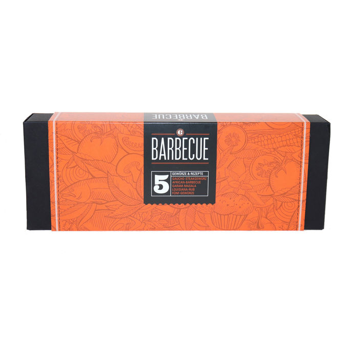 MEIN GENUSS Gewürzset Barbecue, 5er Pack