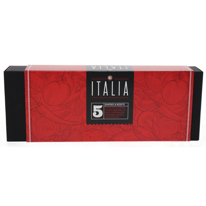 MEIN GENUSS Gewürzset Italia, 5er Pack