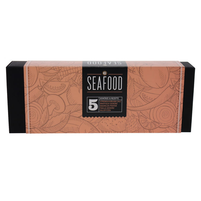 MEIN GENUSS Gewürzset Seafood, 5er Pack