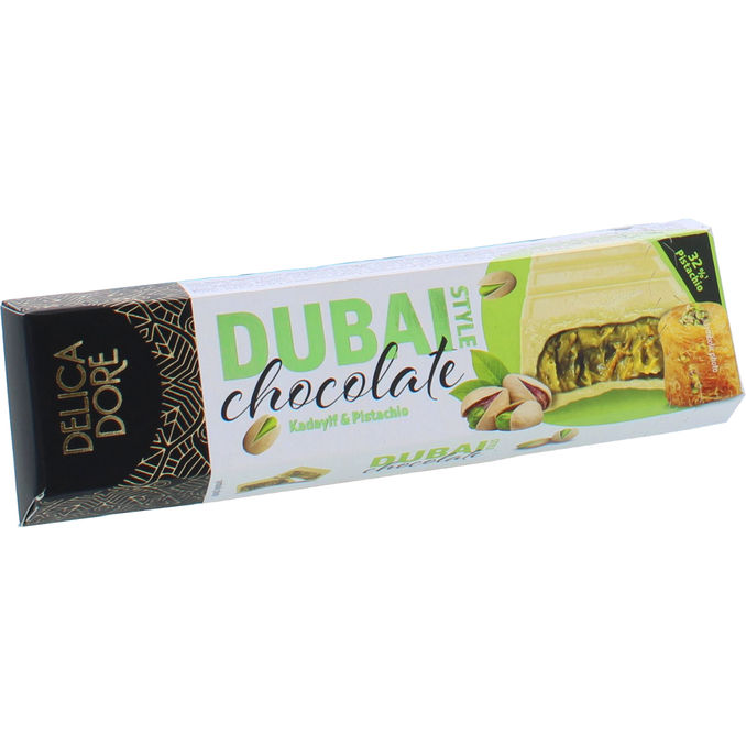 Delicadore Dubai Hvid Chokoladebar 70g