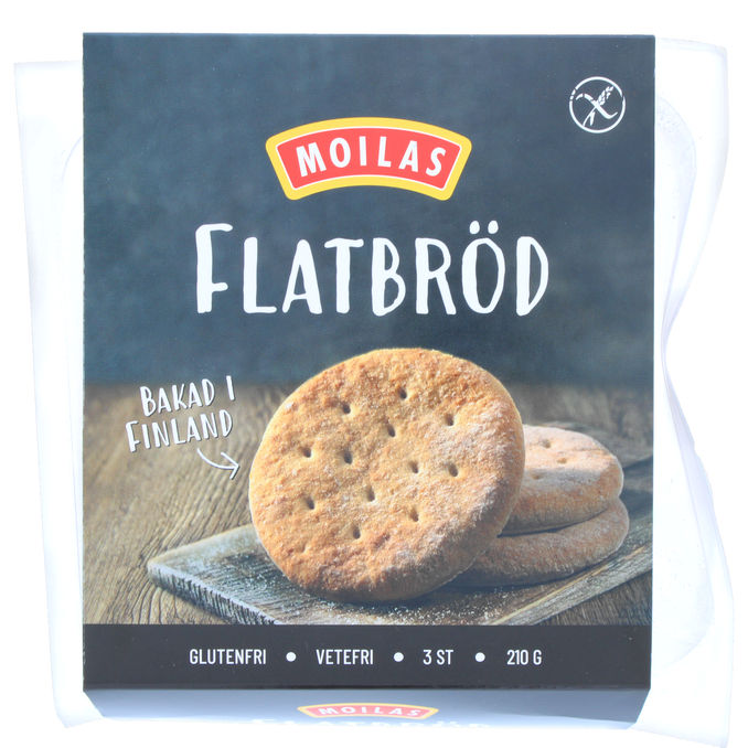 Moilas Flatbröd Glutenfritt 200g