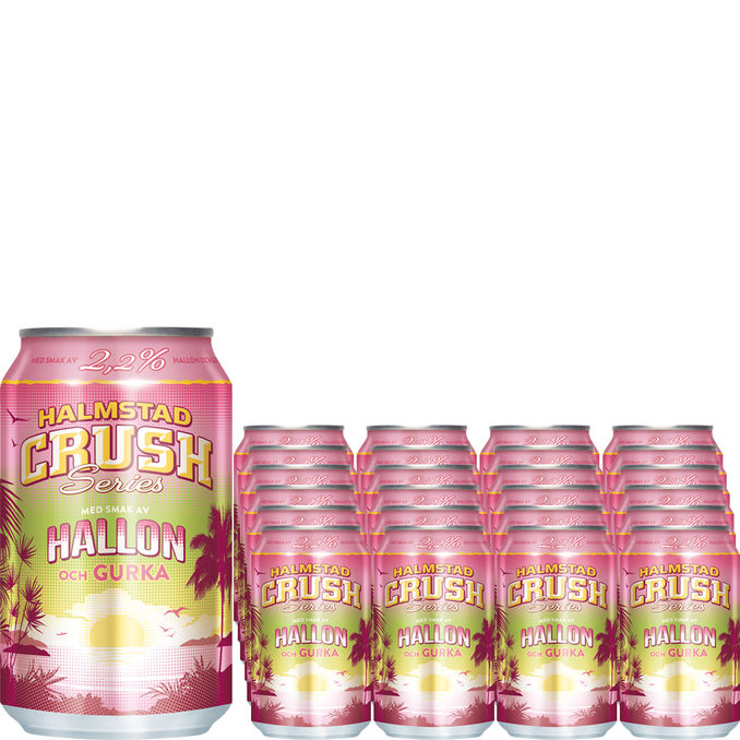 Hstd Crush Hallon Gurka Blanddryck 2,2% 24-pack