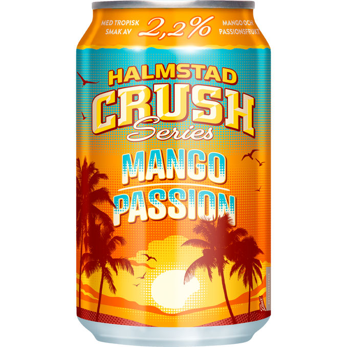 Hstd Crush Mango Passion Blanddryck 2,2%