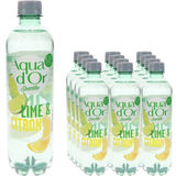 Aqua D'or Kolsyrat Vatten Lime & Citron 12-pack