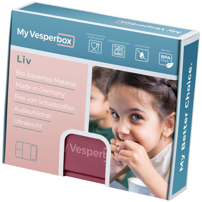 MyVesperbox Lunchbox Pink und Lila