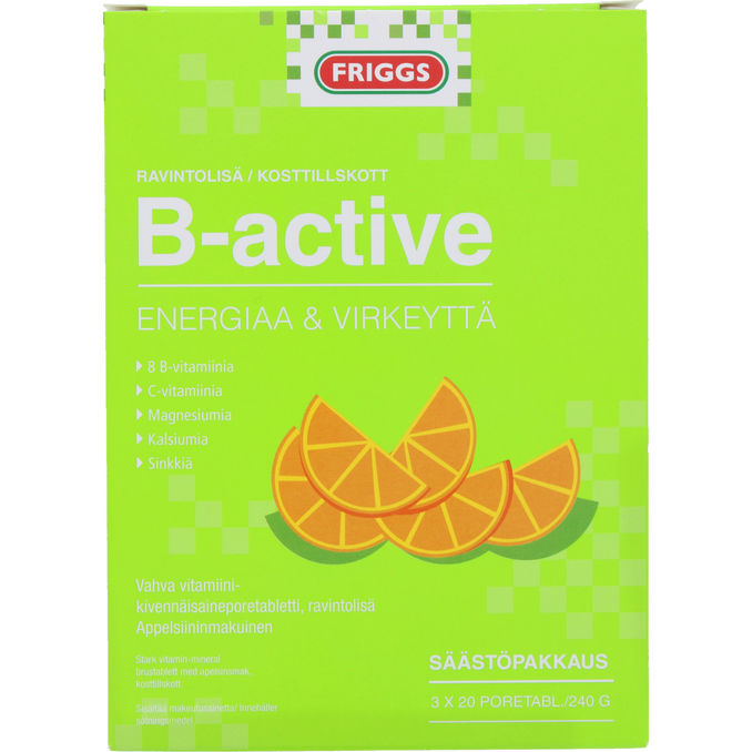 Friggs Kosttillskott B-Active