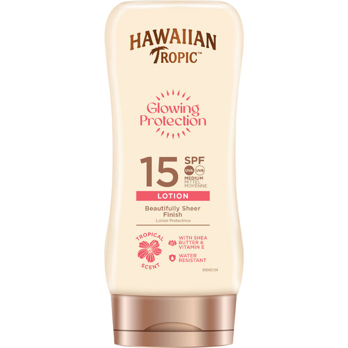 Hawaiian Tropic Protection and Glow SPF15