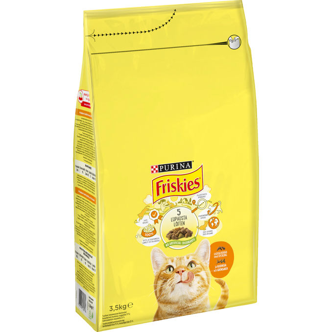 Friskies Kattmat Kyckling & Grönsaker 3,5kg