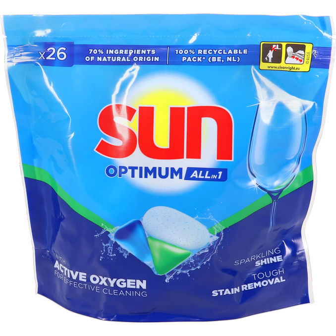 Sun All-in-one Opvasketabs 26 Stk