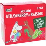Moomin Mumi Tørrede Jordbær & Rosiner 5-pak