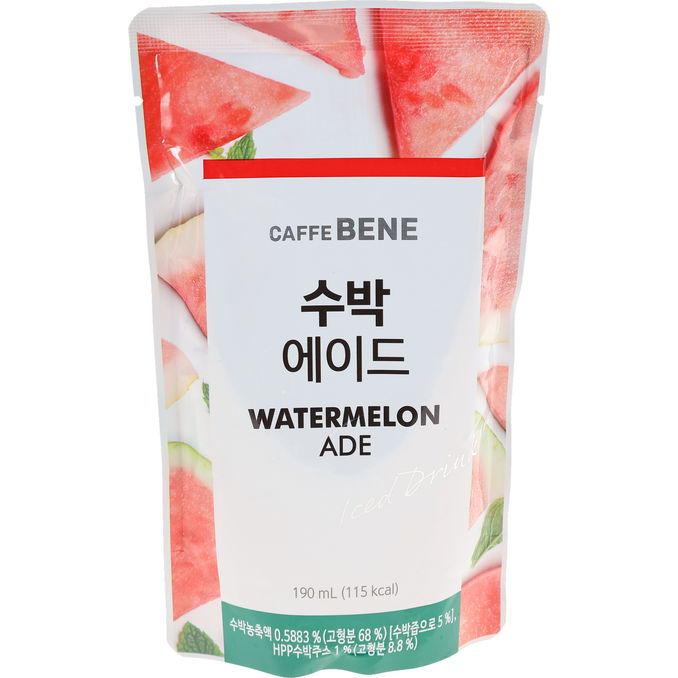 CAFFE BENE Vattenmelondryck