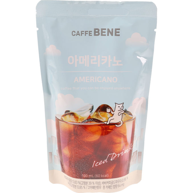 CAFFE BENE Iskaffe Americano