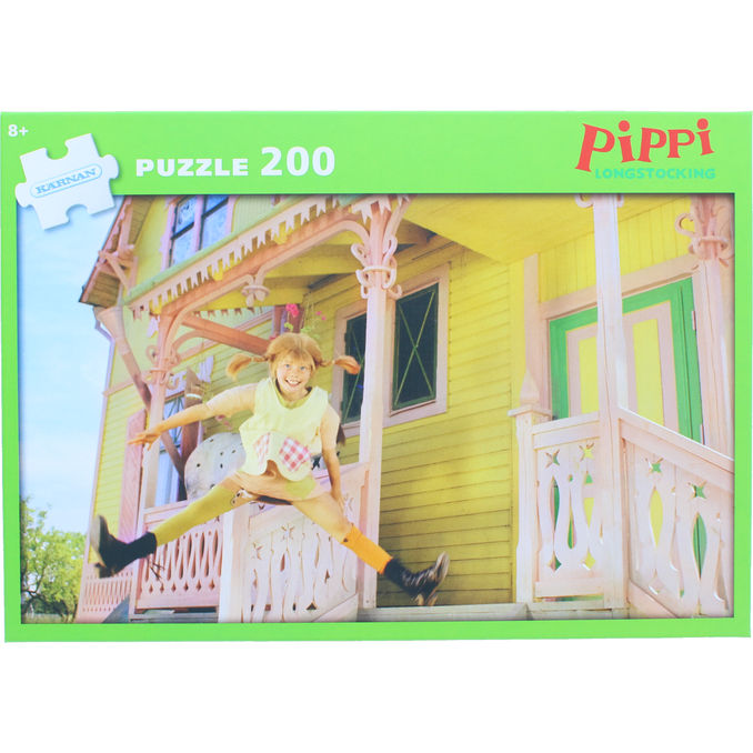 Kärnan Pussel 200 Bitar Pippi Långstrump