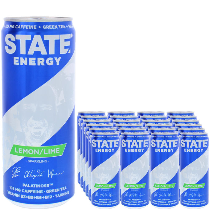 State Energy Funktionsdryck Lemon/Lime 24-pack