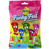 Tobies Sour Funky Feet Lollis, 10er Pack