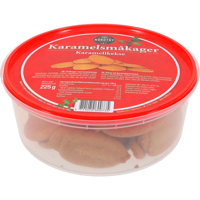 Nordthy Karamel Småkakor 225g | 225 g