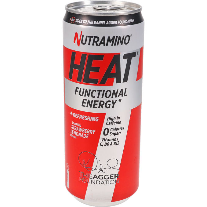 Nutramino HEAT Strawberry Energidrik 330 ml