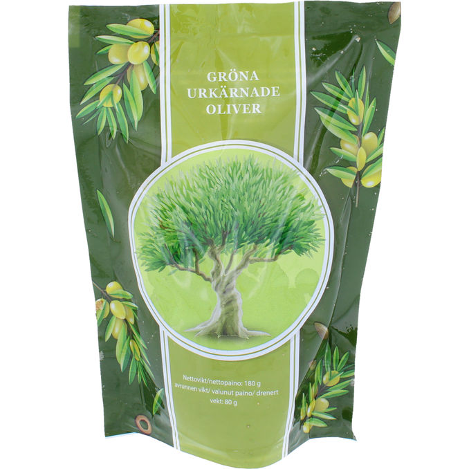 WH Vihreät Kivettömät Oliivit