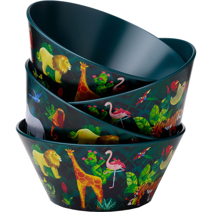 puckator Picknickschalen aus RPET, 4er Set