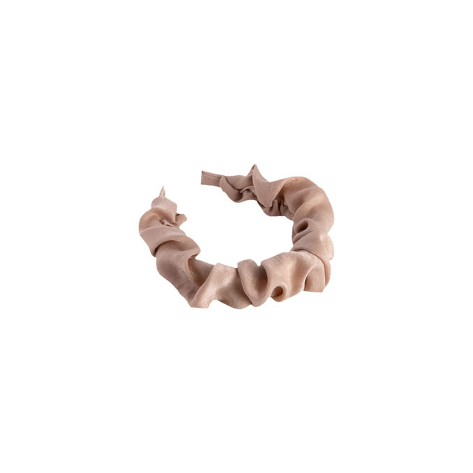 Cailap Hårbånd Beige Satin