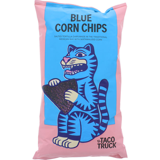 El Taco Truck Salted Blue Corn Chips 185g