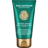 Raw Naturals Crushed Apricot Face & Beard Scrub 75ml