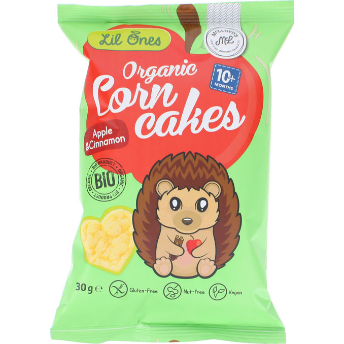 Lil Ones Corn Cakes Äpple Kanel