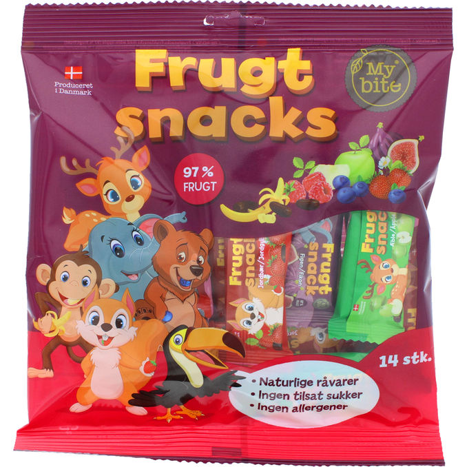 MyBite Frugtsnacks Mixpose 200g