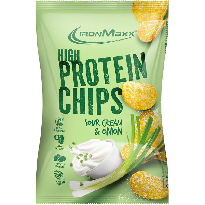 IronMaxx High Protein Chips Sour Cream & Onion